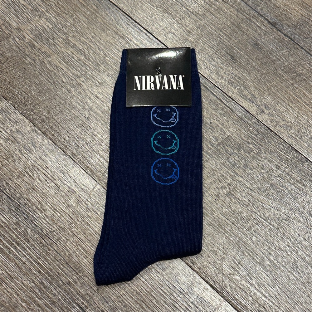 Nirvana NWT Urban Outfitters Dark Blue Socks